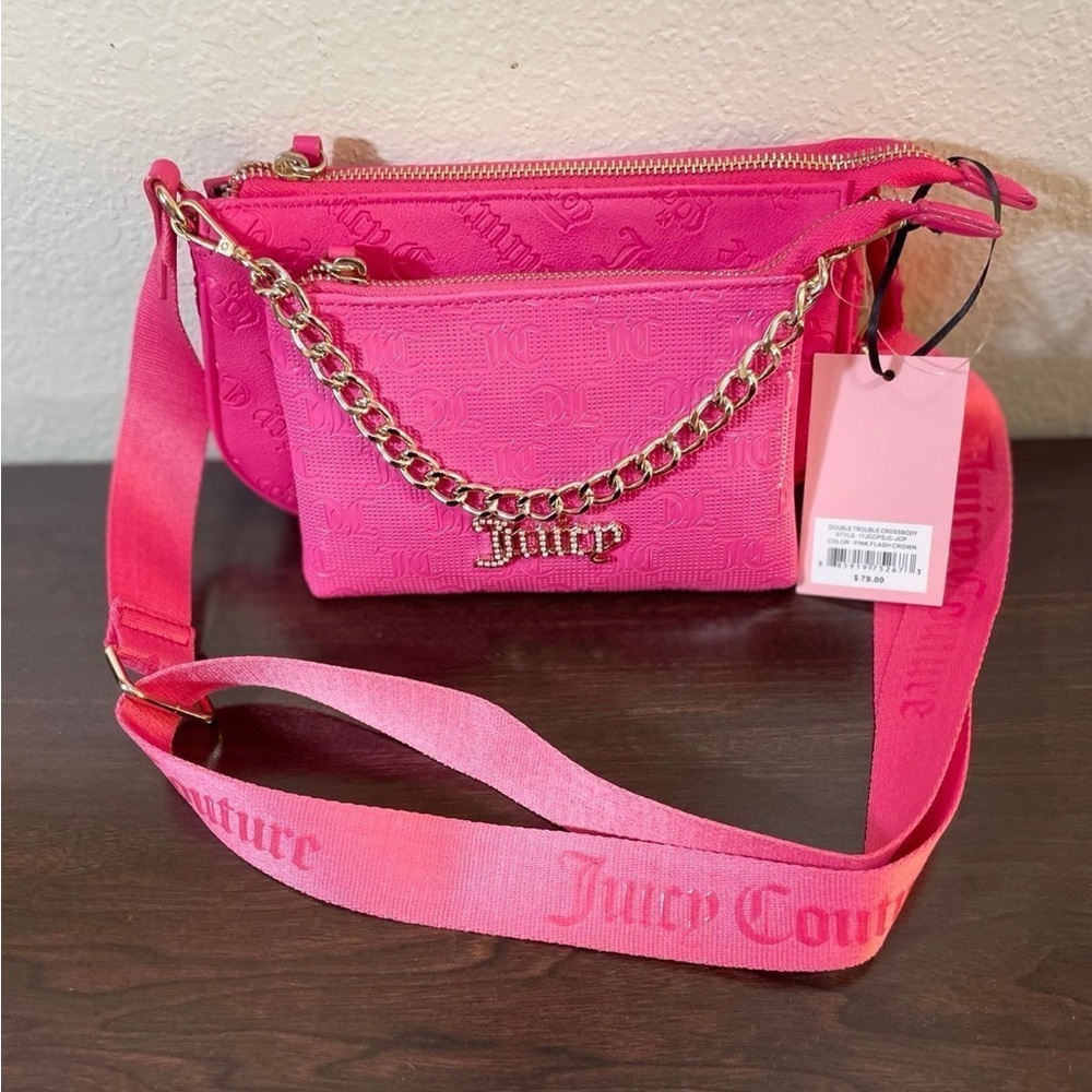 Juicy Couture Pink Crossbody Bag